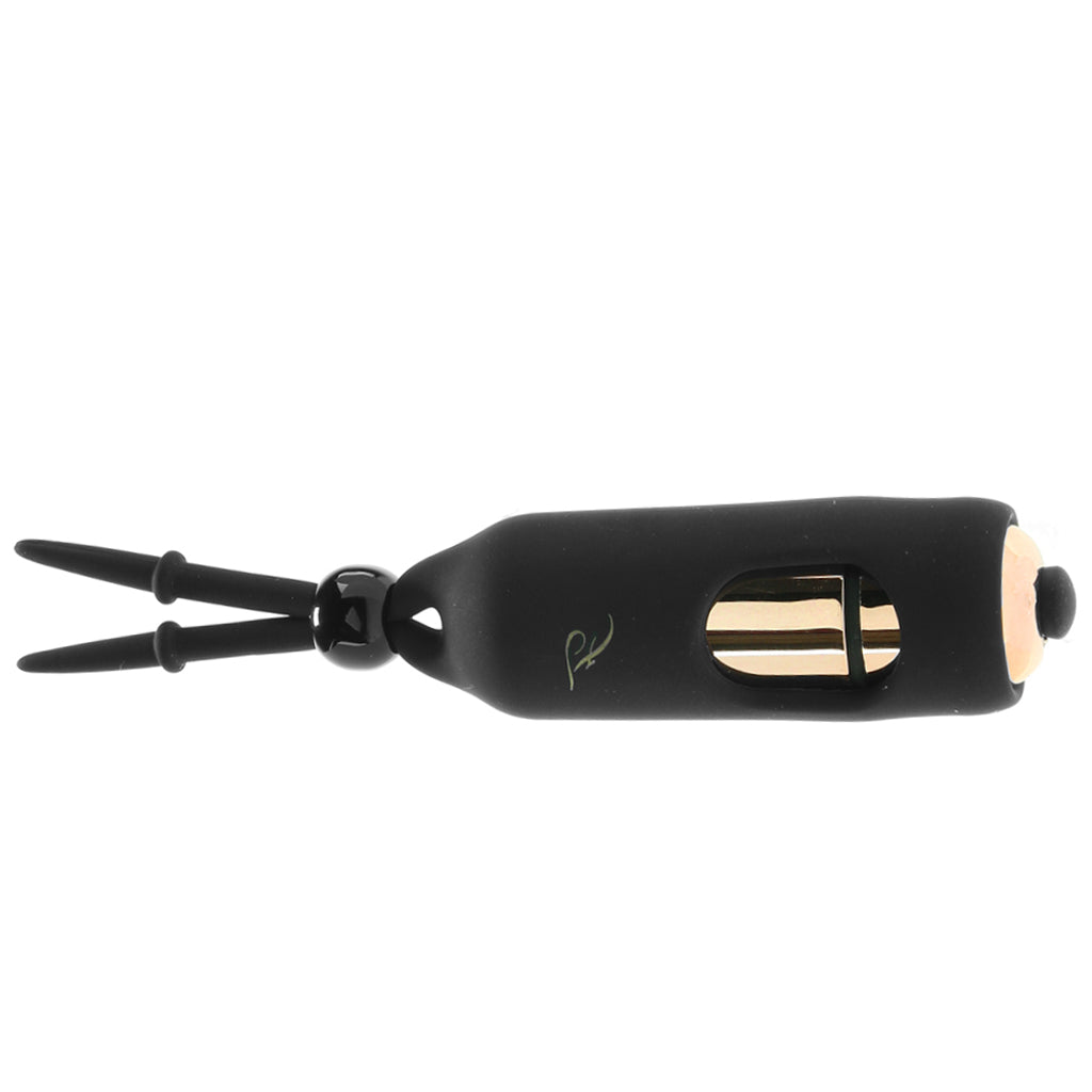 Frederick's of Hollywood Vibrating Nipple Stimulators Bondage and Fetish > Nipple Stimulators & Clamps - Tophatter Daily Deals