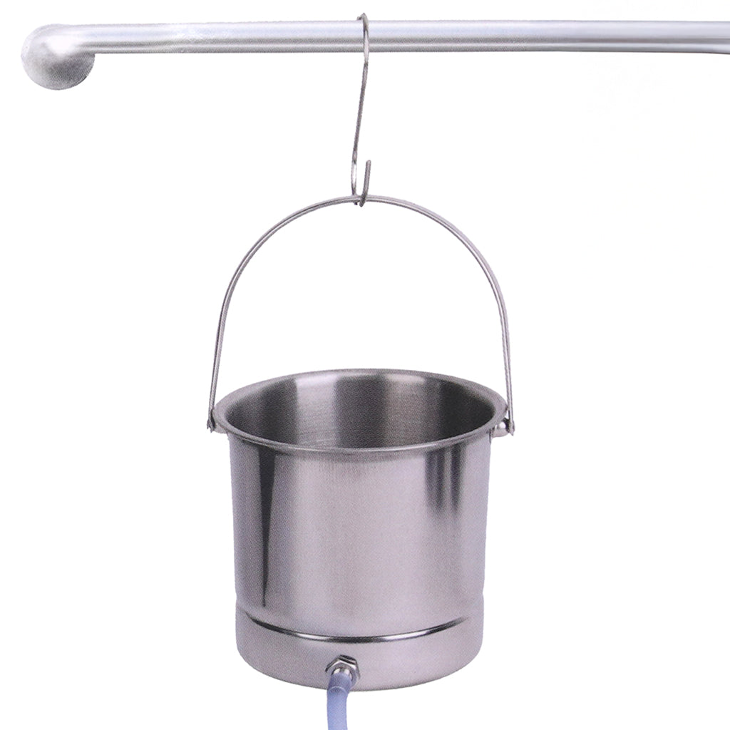 Aqua Clean 8 Piece Stainless Steel Bucket Set Anal Sex Toys > Douche and Enema - Tophatter Daily Deals