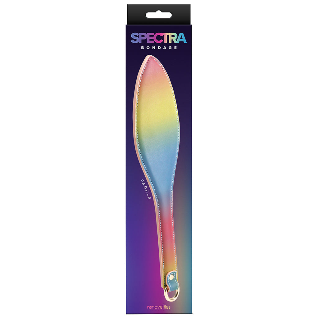 Spectra Bondage Paddle in Rainbow Bondage and Fetish > Whips and Crops - Tophatter Daily Deals