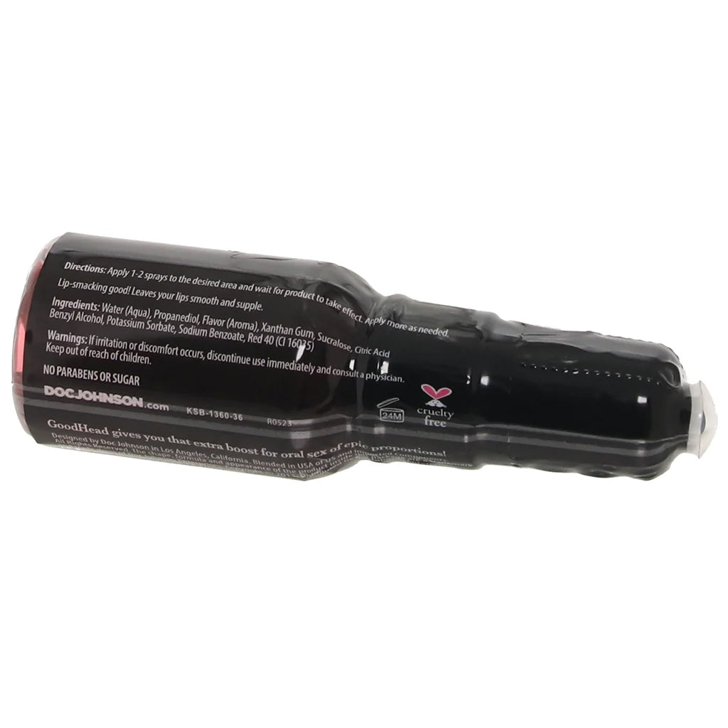 GoodHead Oral Delight Spray 1oz in Strawberry - Tophatter's Adult Products Lubes and Lotions > Flavored Sex Lubes - Tophatter Daily Deals