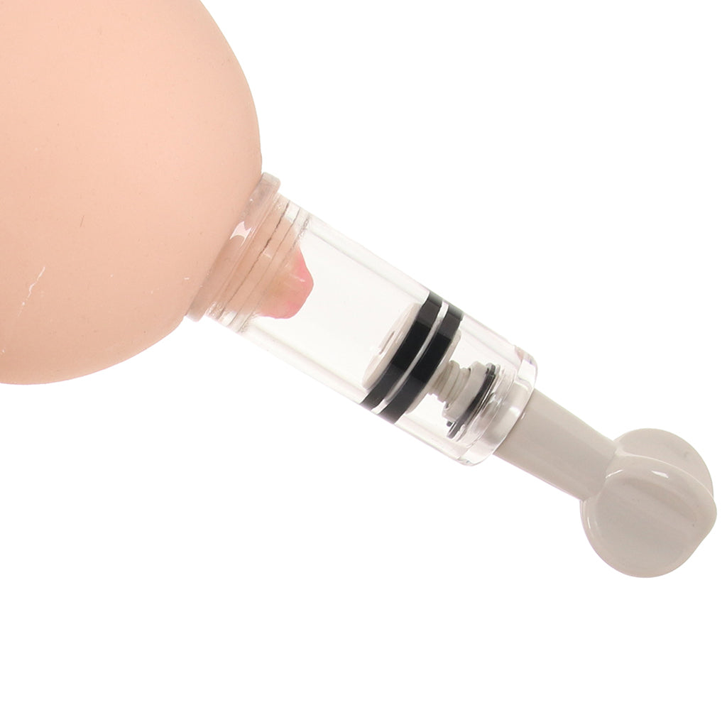 Size Matters MaxTwist Clit & Nipple Sucker Set in White - Tophatter's Adult Products Bondage and Fetish > Nipple Stimulators & Clamps - Tophatter Daily Deals