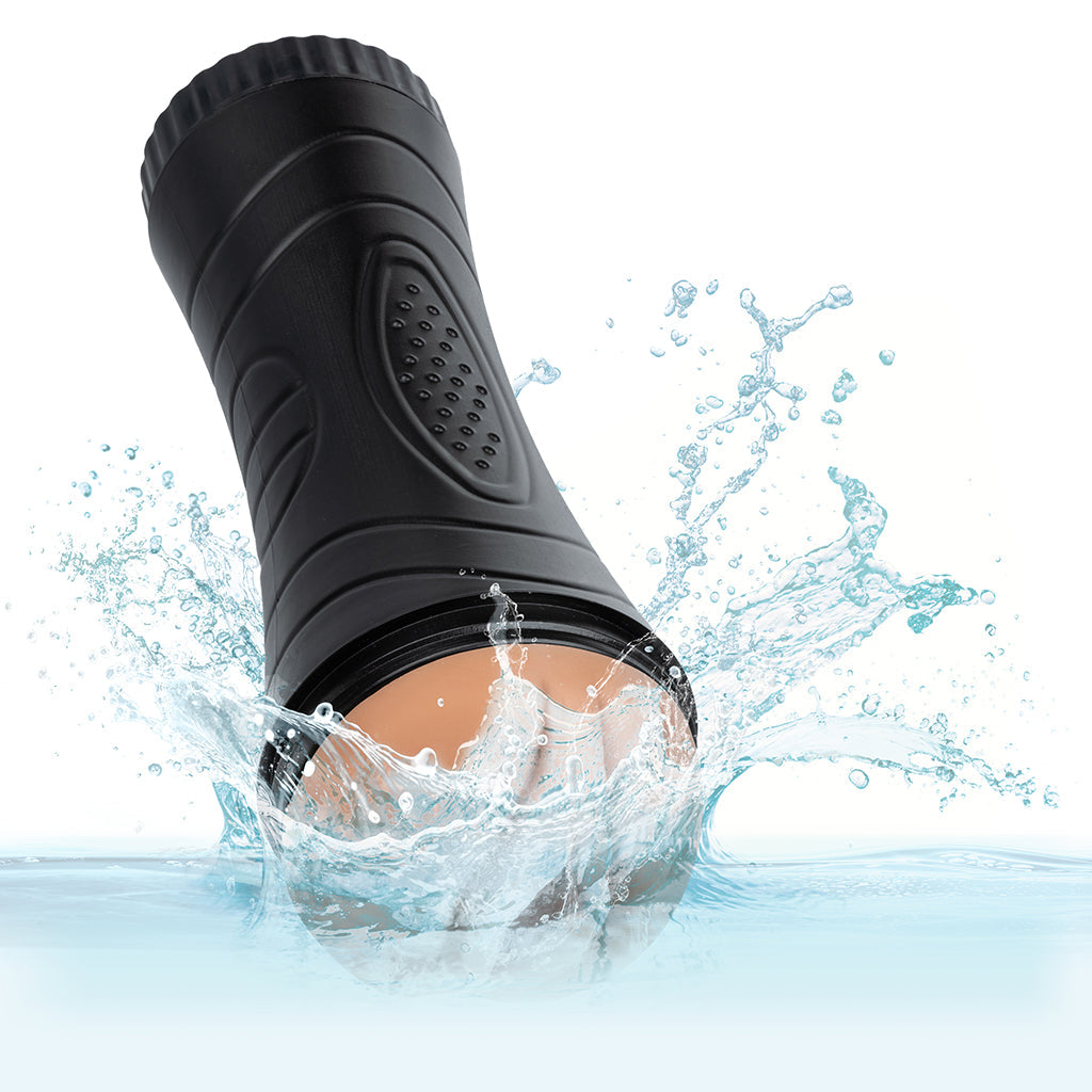 XCess Tight Pussy Stroker in Brown - Tophatter's Adult Sex Toys Online Shop by Brand > CalExotics - Tophatter Daily Deals