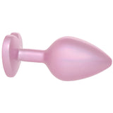 Booty Bling Pink Metal Jewelled Butt Plug in Medium Anal Sex Toys > Butt Plugs - Tophatter Daily Deals