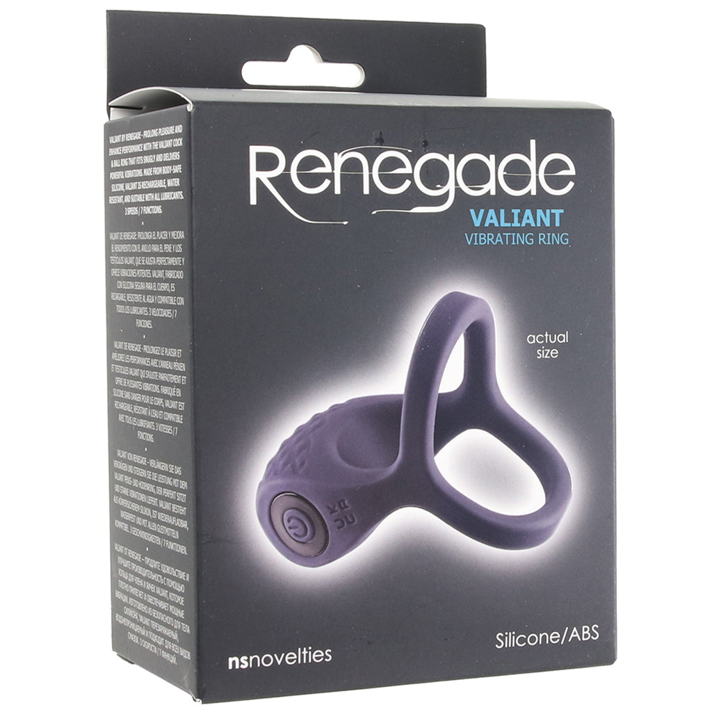Renegade Valiant Vibrating Cock Ring - Tophatter's Adult Sex Toys Online Cock Rings - Tophatter Daily Deals
