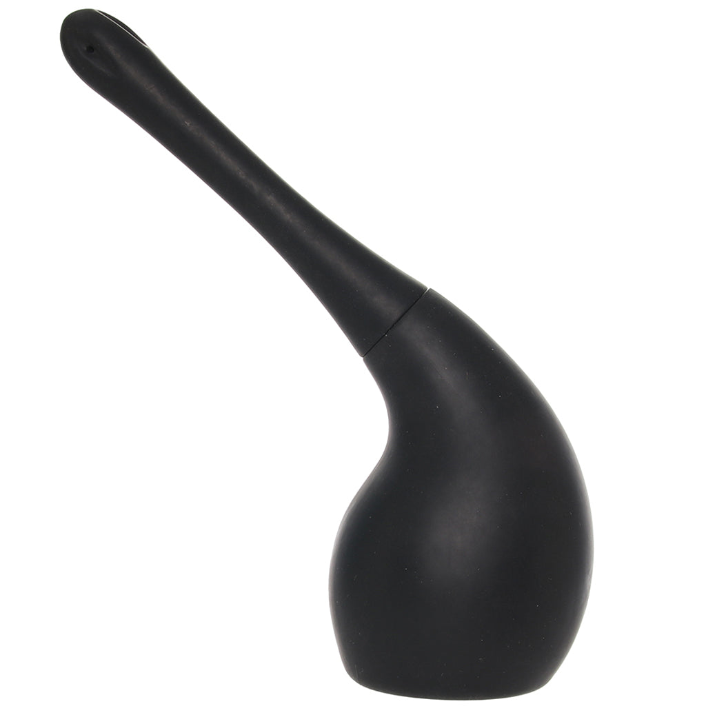 Ultimate Silicone Anal Cleansing System in Black - Tophatter's Adult Products Anal Sex Toys > Douche and Enema - Tophatter Daily Deals