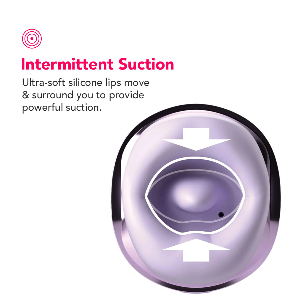 JimmyJane Hello Kiss Pro Stimulator Vibrators > Clitoral Suction & Stimulation - Tophatter Daily Deals