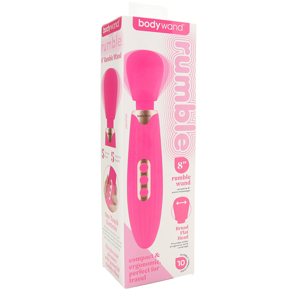 BodyWand 8 Inch Rumble Wand - Tophatter's Adult Sex Toys Online Vibrators > Wands - Tophatter Daily Deals