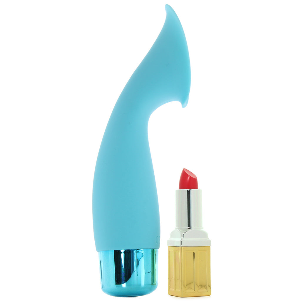 Eden Silicone Climaxer Vibe in Teal Vibrators > Clitoral Stimulators - Tophatter Daily Deals