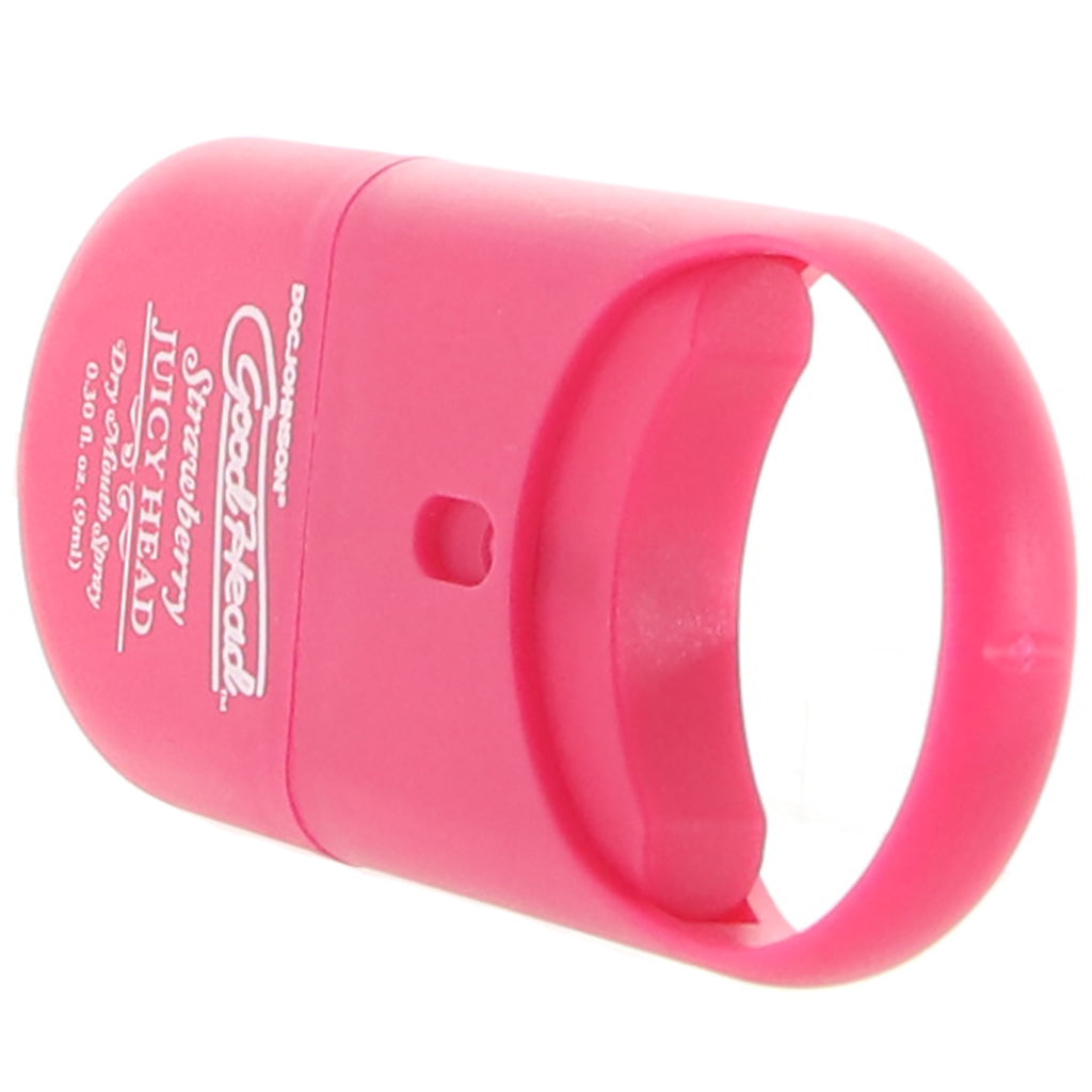 GoodHead Juicy Head Dry Mouth Spray To-Go in Strawberry - Tophatter's Adult Products Lubes and Lotions > Flavored Sex Lubes - Tophatter Daily Deals