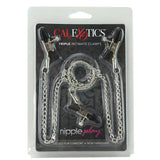 nipple play Triple Intimate Clamps in Silver Bondage and Fetish > Nipple Stimulators & Clamps - Tophatter Daily Deals