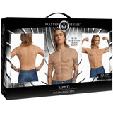 Master Series Ripped Silicone Male Chest in Large - Tophatter's Adult Sex Toys Online Sexual Wellness > Gender Expression and Affirmation - Tophatter Daily Deals