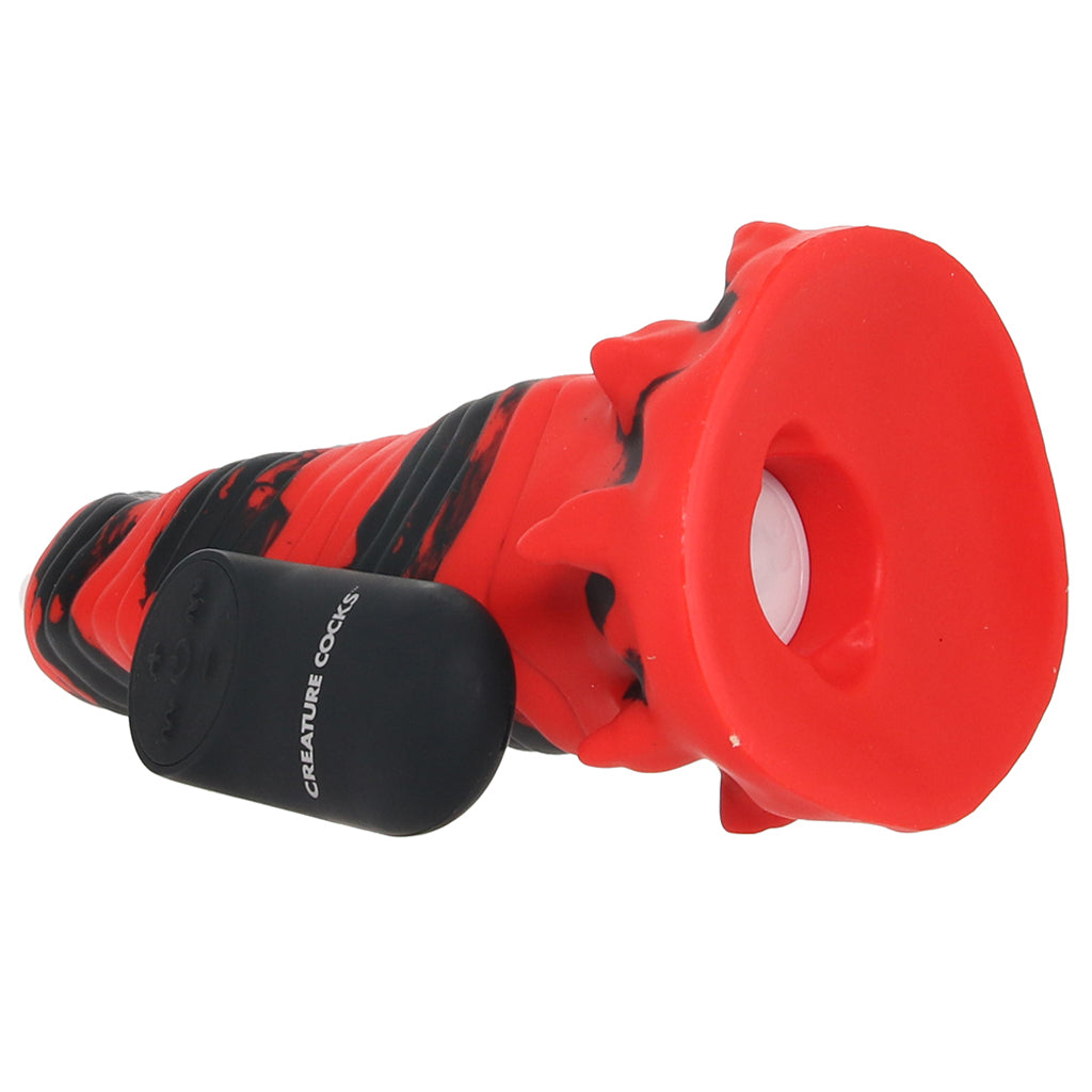 Creature Cocks Red Talon Vibrating Dildo - Tophatter's Adult Sex Toys Online Dildo Sex Toys > Fantasy Dildos - Tophatter Daily Deals