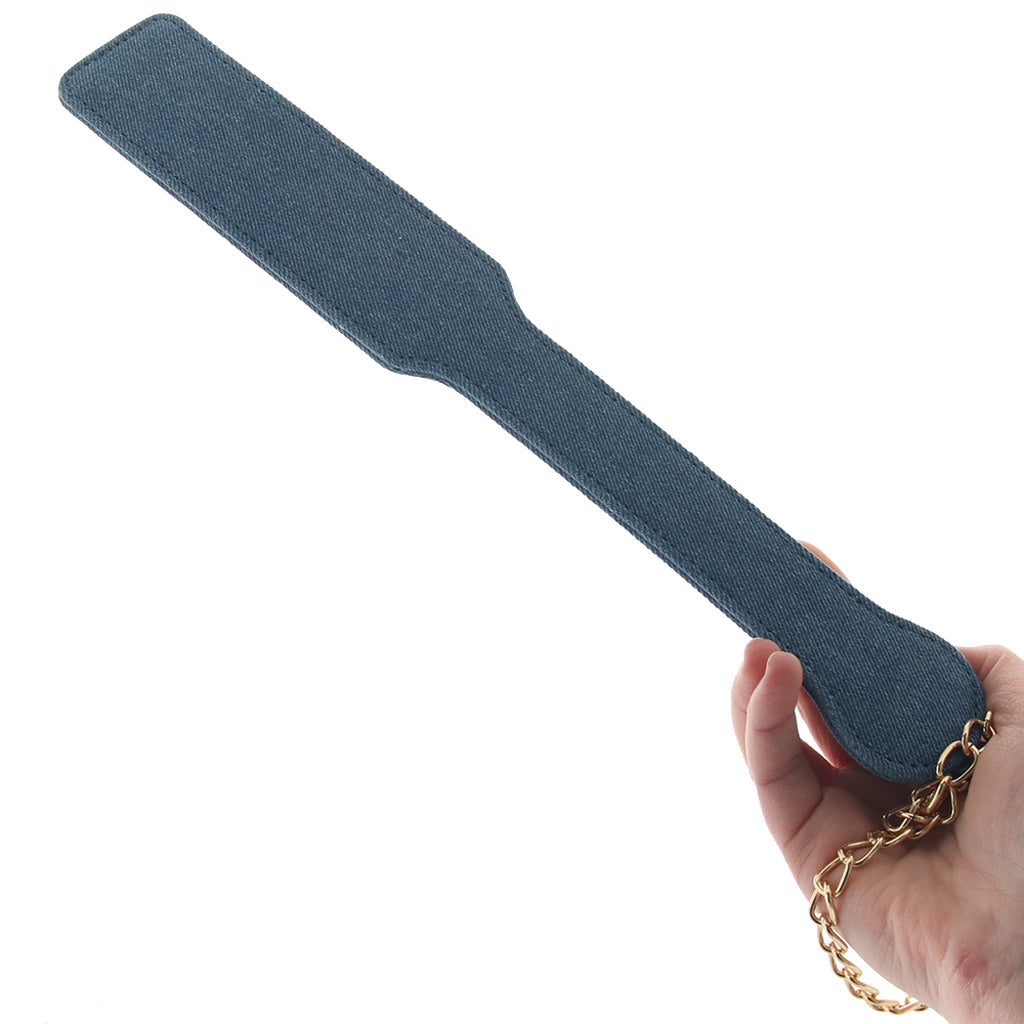 Ride 'Em Denim Paddle Bondage and Fetish > Whips and Crops - Tophatter Daily Deals