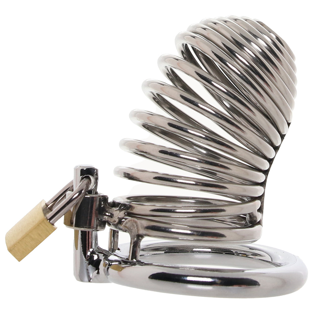 Blueline Prisoner Cock Cage - Tophatter's Adult Sex Toys Online Bondage and Fetish > Cock and Ball Devices - Tophatter Daily Deals