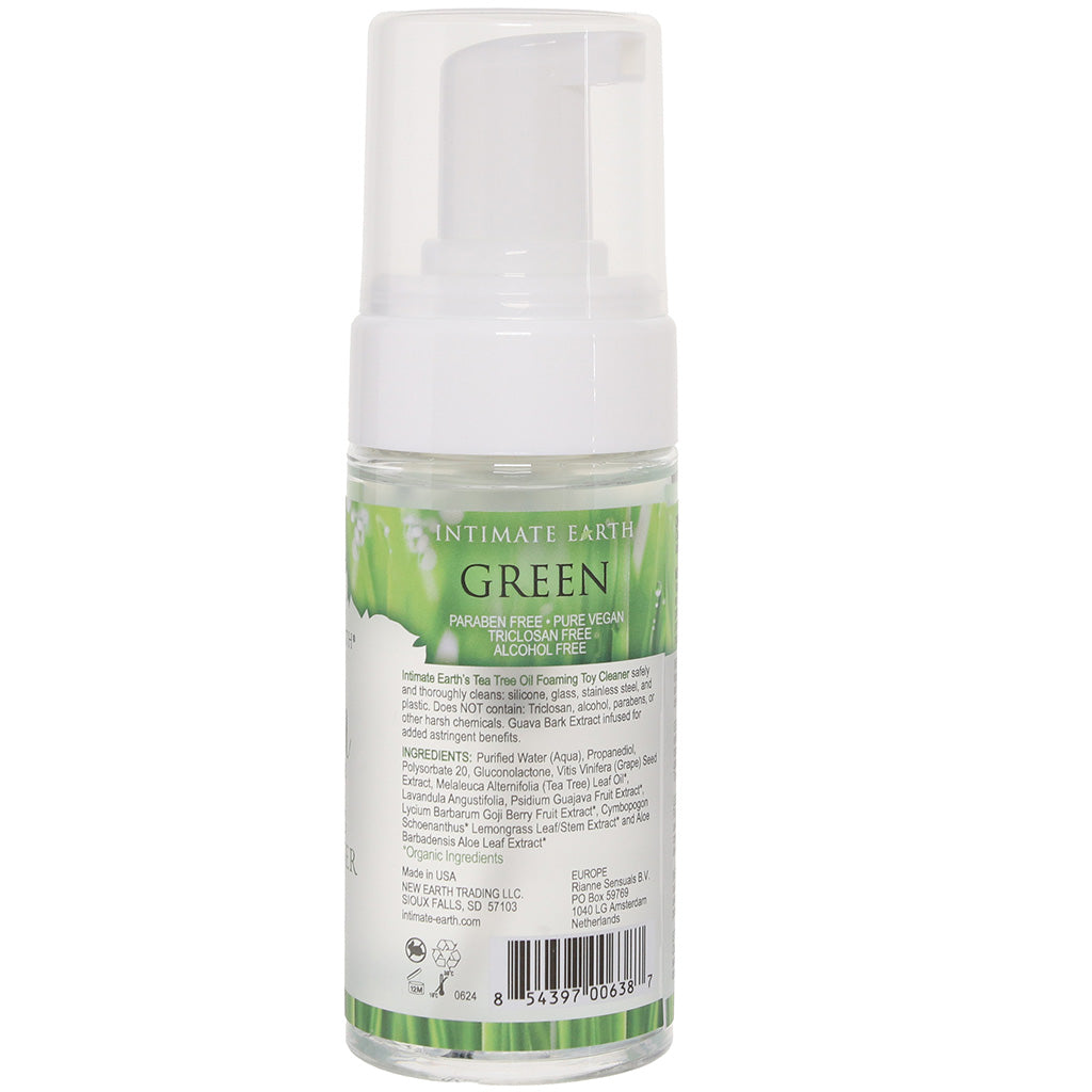 Green Foaming Toy Cleaner in 3.4oz/100ml - Tophatter's Vibrator Deals Online Lubes and Lotions > Sex Toy Cleaner - Tophatter Daily Deals