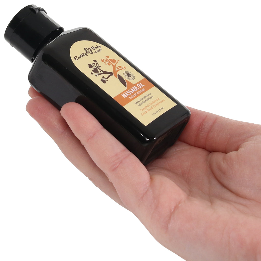 At Night Massage Oil 2oz/60ml in Grapefruit Sandalwood Lubes and Lotions > Erotic Massage Oils - Tophatter Daily Deals