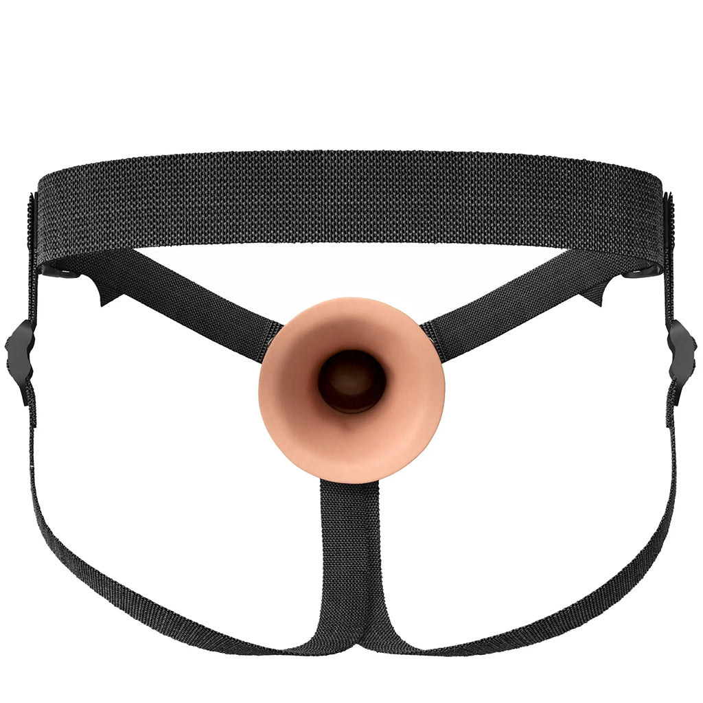 Fantasy X-tensions Elite 5 Inch Hollow Strap-On in Light Dildo Sex Toys > Strap-On and Harnesses - Tophatter Daily Deals