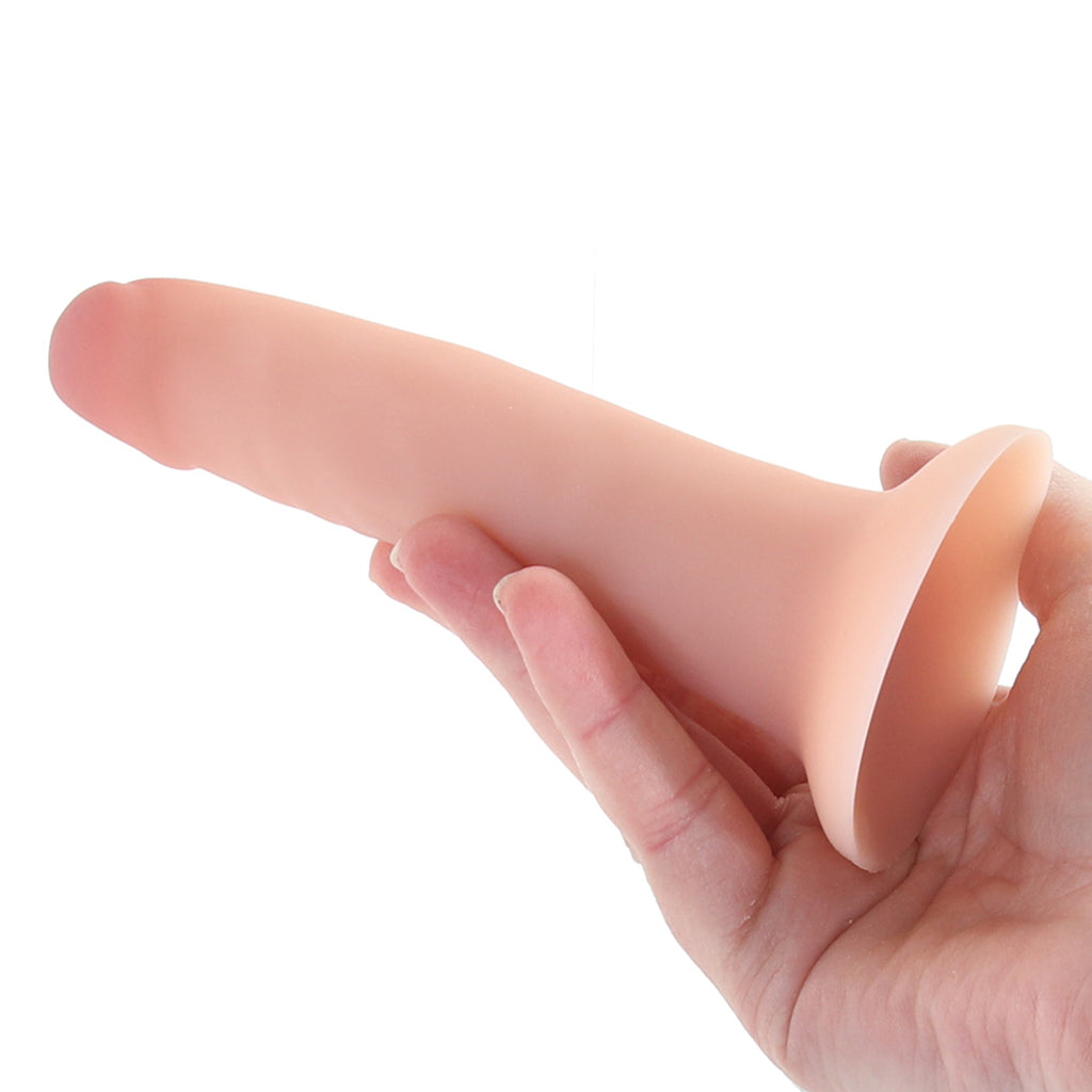 Dr. Skin Dr. Lucas 5 Inch Silicone Dildo in Vanilla - Tophatter's Adult Products Dildo Sex Toys > Realistic Dildos - Tophatter Daily Deals