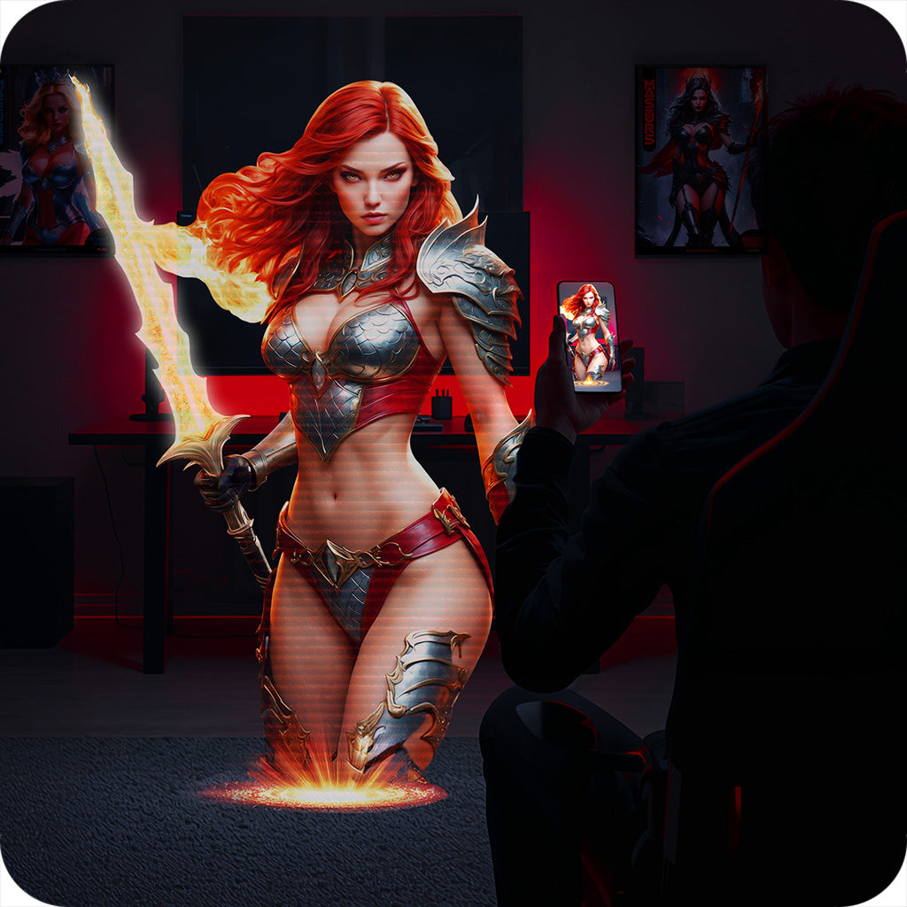 Masturs Solara Fire Sorceress AR Thrusting Stroker Male Masturbators > Auto Strokers - Tophatter Daily Deals