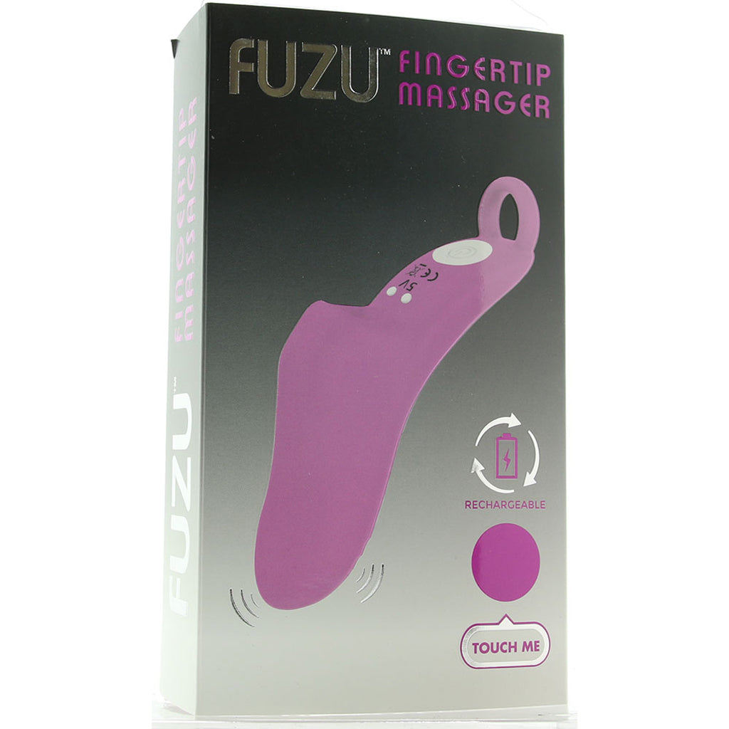 Fuzu Silicone Fingertip Massager Vibe in Purple Vibrators > Finger Vibrators - Tophatter Daily Deals