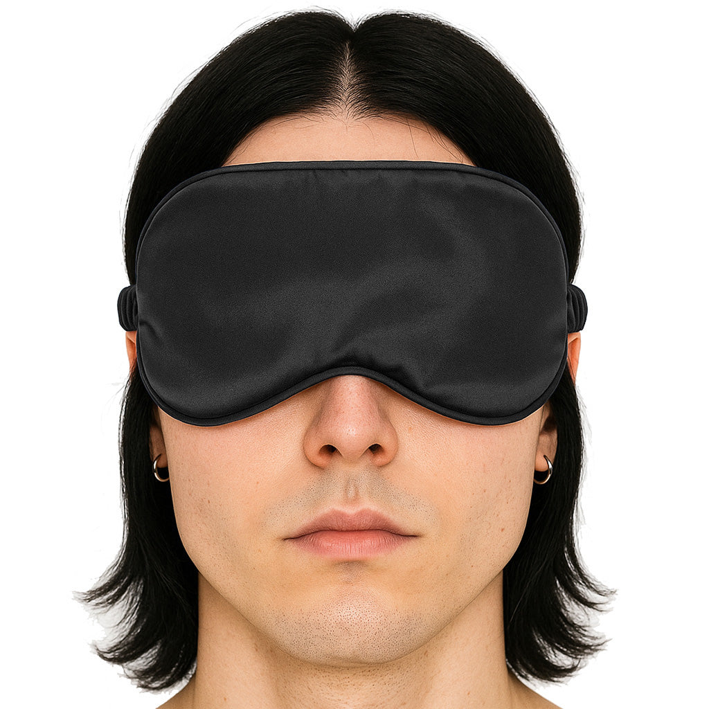Ouch! Satin Blindfold in Black Bondage and Fetish > Pleasure Masks and Dress Up Play - Tophatter Daily Deals