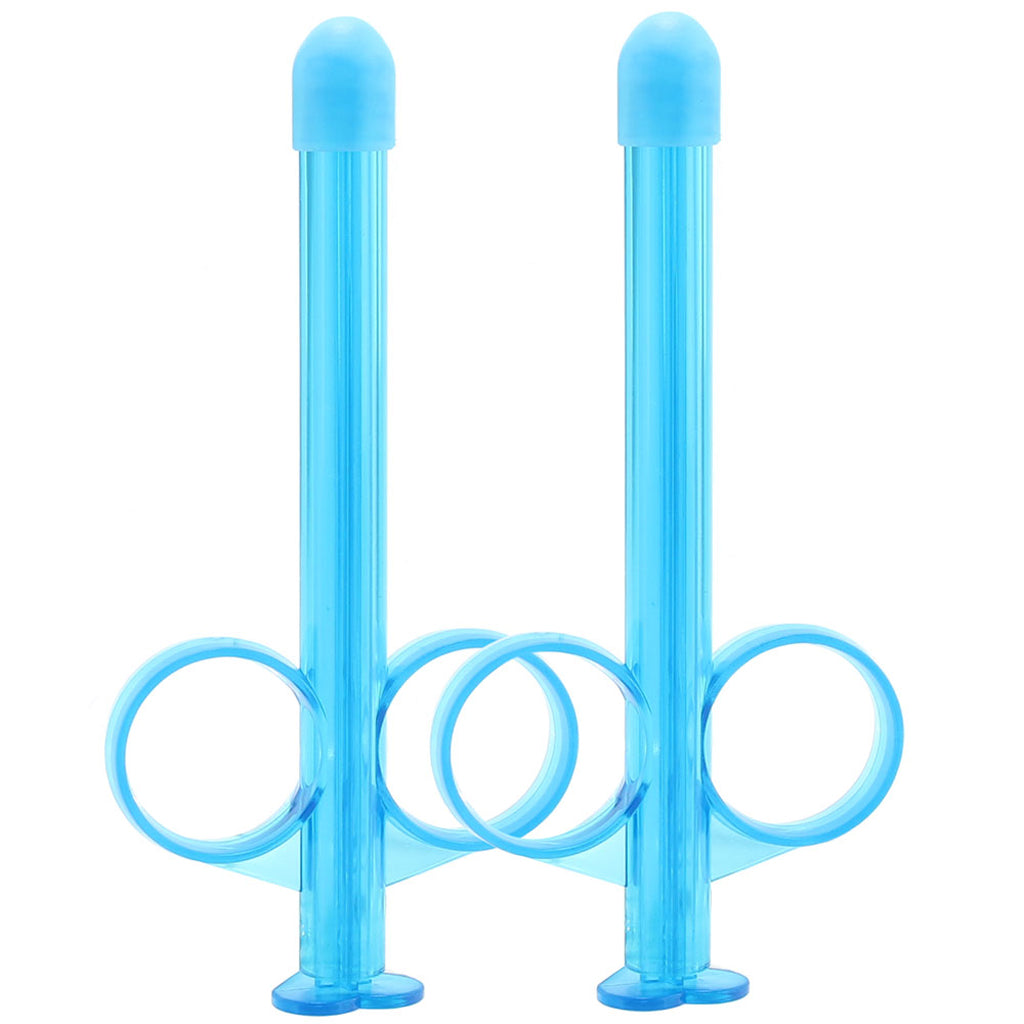 Lube Tube Applicator 2 Pack in Blue - Tophatter's Adult Products Anal Sex Toys > Douche and Enema - Tophatter Daily Deals