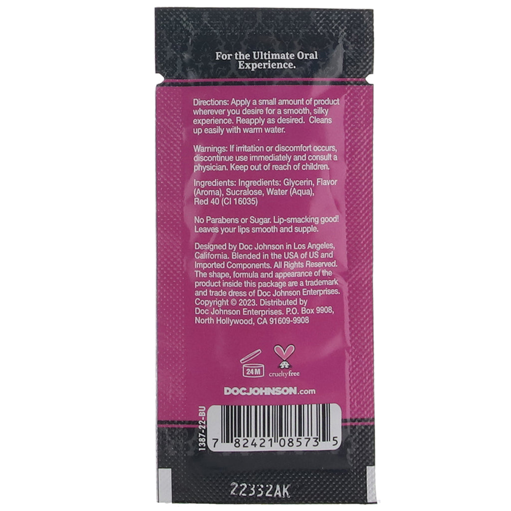 GoodHead Warming Oral Delight Gel .24oz in Strawberry - Tophatter's Adult Products Lubes and Lotions > Female Enhancement - Tophatter Daily Deals