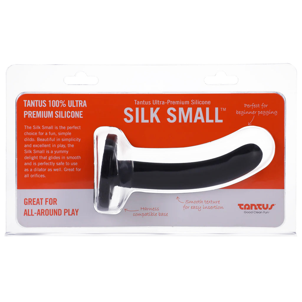 Silk Small Dildo in Black - Tophatter's Adult Products Dildo Sex Toys > Anal Dildos - Tophatter Daily Deals