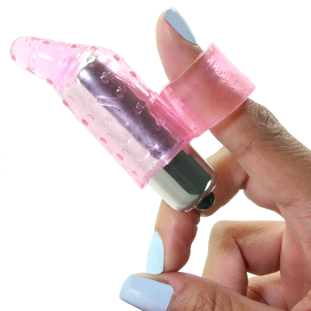 PinkCherry Vibrating Finger Tickler Vibe - Tophatter's Adult Products Vibrators > Finger Vibrators - Tophatter Daily Deals