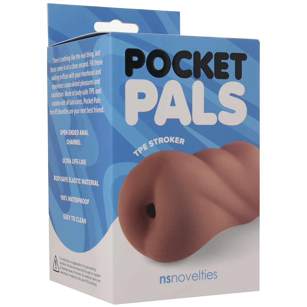 Pocket Pals Anal Stroker in Dark Male Masturbators > Realistic Butts - Tophatter Daily Deals