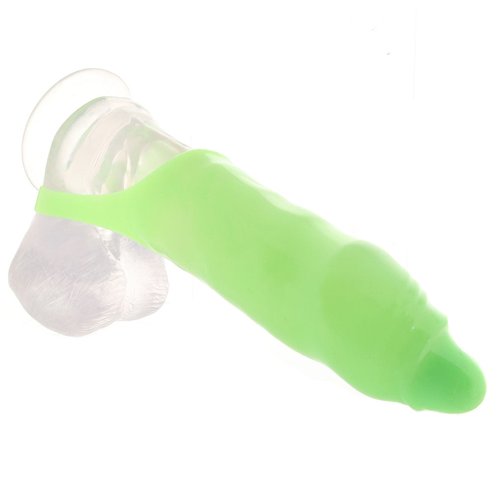 Ouch! Glow In The Dark Thin Smooth Penis Sleeve Male Enhancement > Extenders and Sleeves - Tophatter Daily Deals