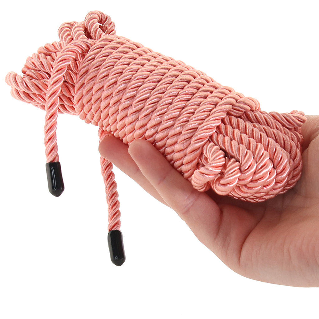 Bondage Couture Bondage Rope in Rose Gold - Tophatter's Adult Products Bondage and Fetish > Restraints - Tophatter Daily Deals