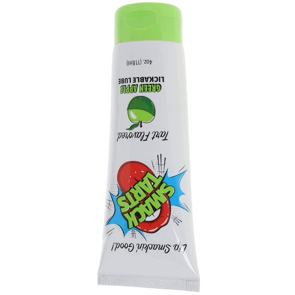Smack Tarts Flavoured Lube 4oz/118ml in Green Apple Lubes and Lotions > Flavored Sex Lubes - Tophatter Daily Deals