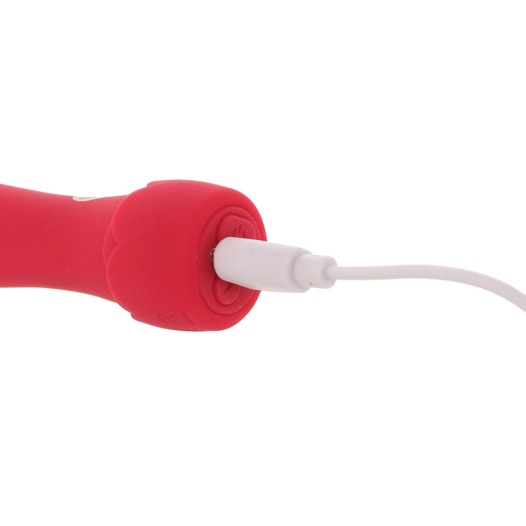 Secret Kisses Rosegasm Floral Boost Bullet Vibe Vibrators > Bullet and Egg Vibrators - Tophatter Daily Deals
