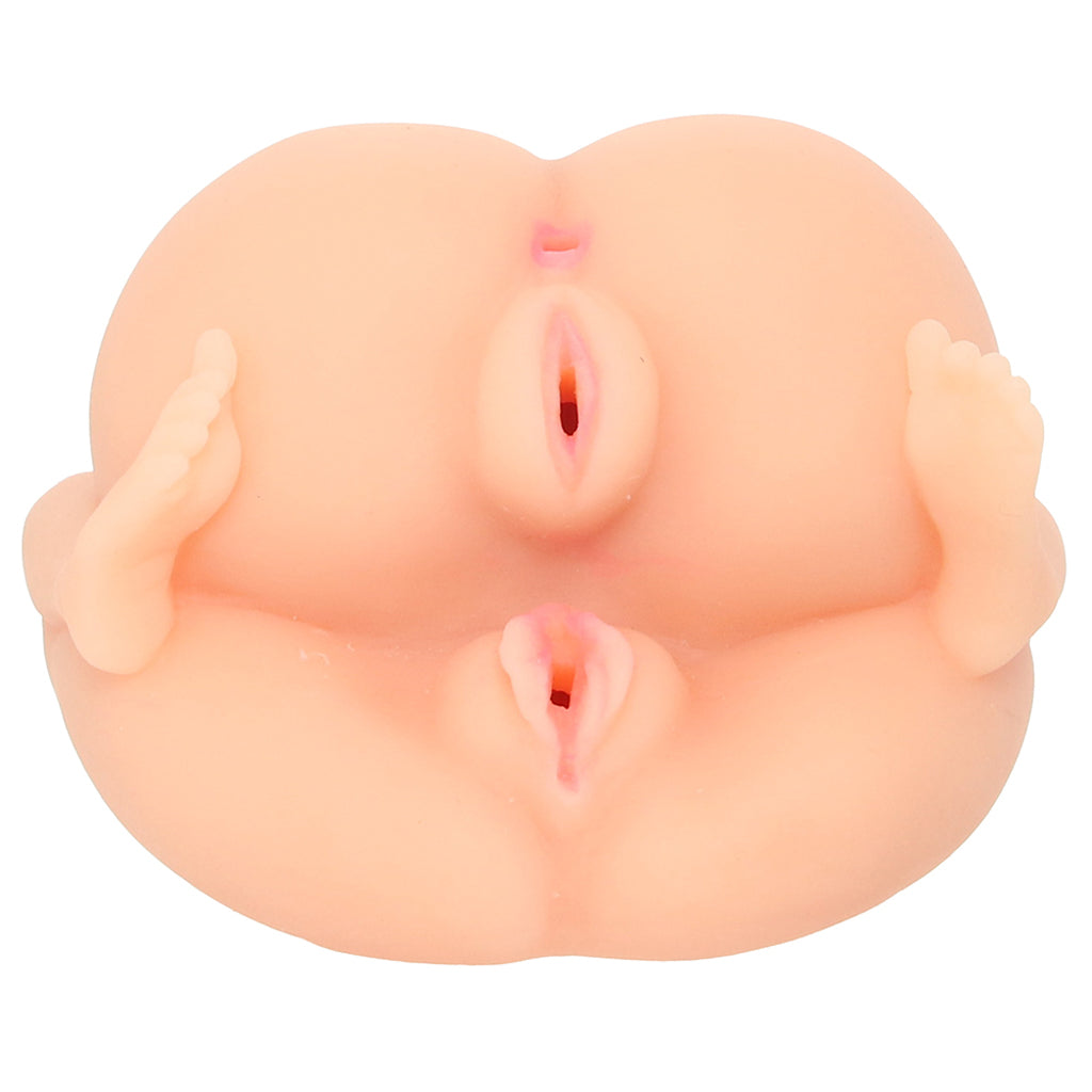 Always Horny 2 Girls 3 Holes Stroker - Tophatter's Adult Sex Toys Online Male Masturbators > Realistic Butts - Tophatter Daily Deals