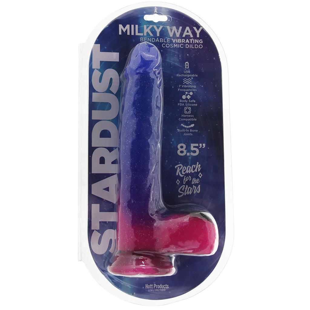 Stardust Milky Way 8.5 Inch Vibrating Dildo Dildo Sex Toys > Realistic Dildos - Tophatter Daily Deals