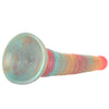 Colours Stacked 9 Inch Dildo in Red/Gold Dildo Sex Toys > Non-Phallic Dildos - Tophatter Daily Deals