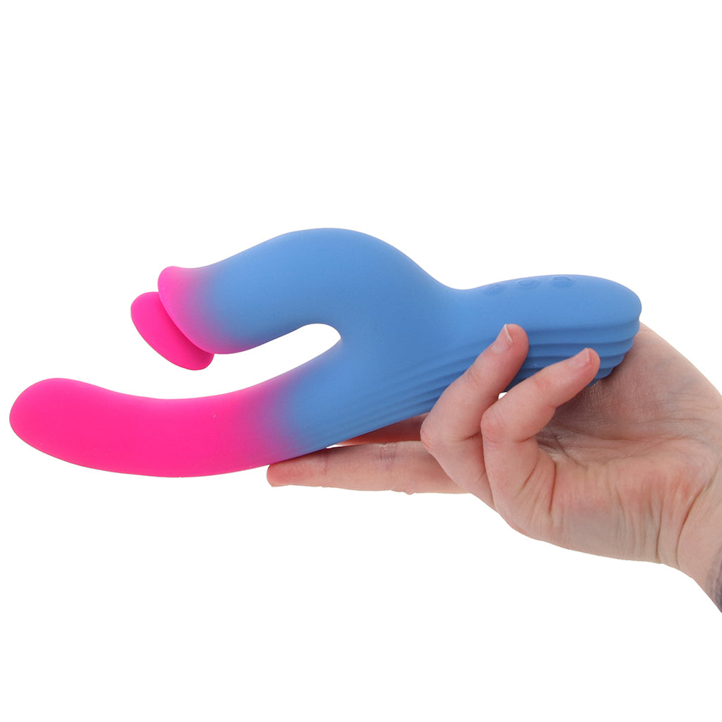 Elation Thrusting Rabbit Vibe - Tophatter's Vibrator Deals Online Vibrators > Rabbit Vibrators - Tophatter Daily Deals