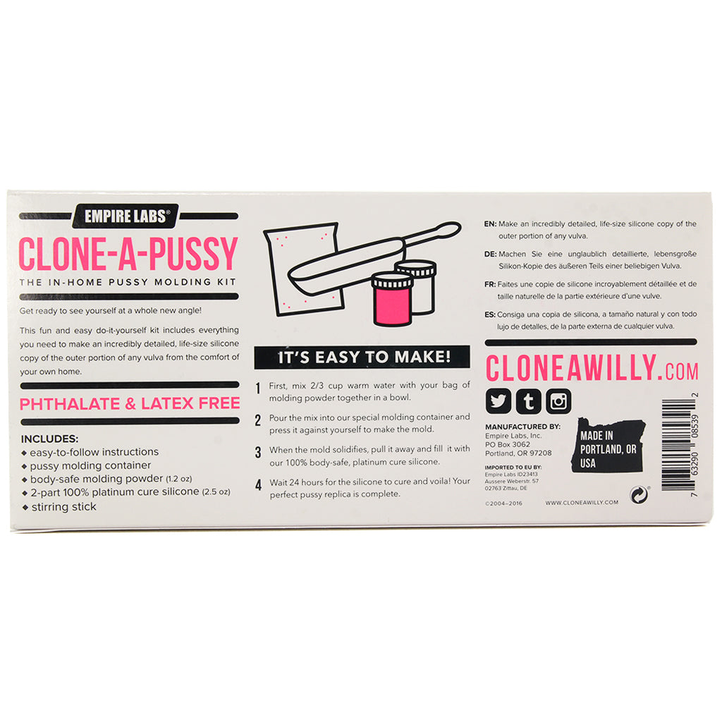 Clone-A-Pussy In Home Molding Kit in Hot Pink - Tophatter's Adult Products Shop by Brand > Empire Labs - Tophatter Daily Deals