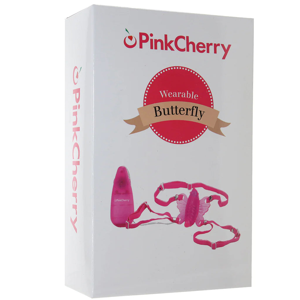 PinkCherry Wearable Butterfly Vibe in Pink Vibrators > Wearable & Panty Vibrators - Tophatter Daily Deals