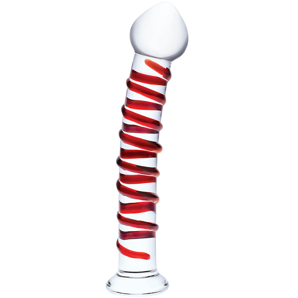gläs 10 Inch Mr. Swirly Dildo - Tophatter's Adult Sex Toys Online Dildo Sex Toys > G-Spot Dildos - Tophatter Daily Deals