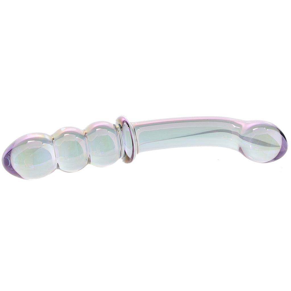 Gender X Lustrous Galaxy Glass Wand Dildo Sex Toys > G-Spot Dildos - Tophatter Daily Deals