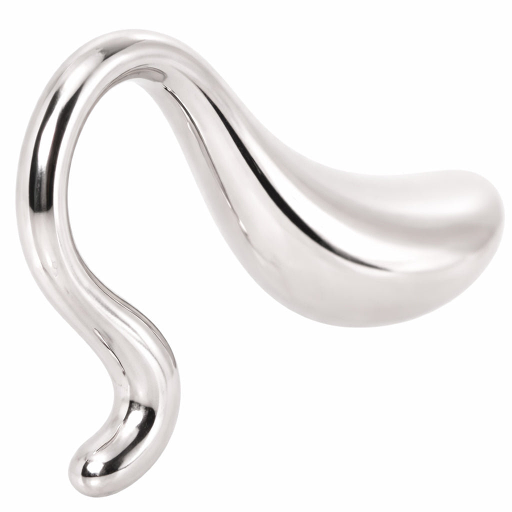 Stainless Steel Hollow Curved Wand Dildo Sex Toys > G-Spot Dildos - Tophatter Daily Deals
