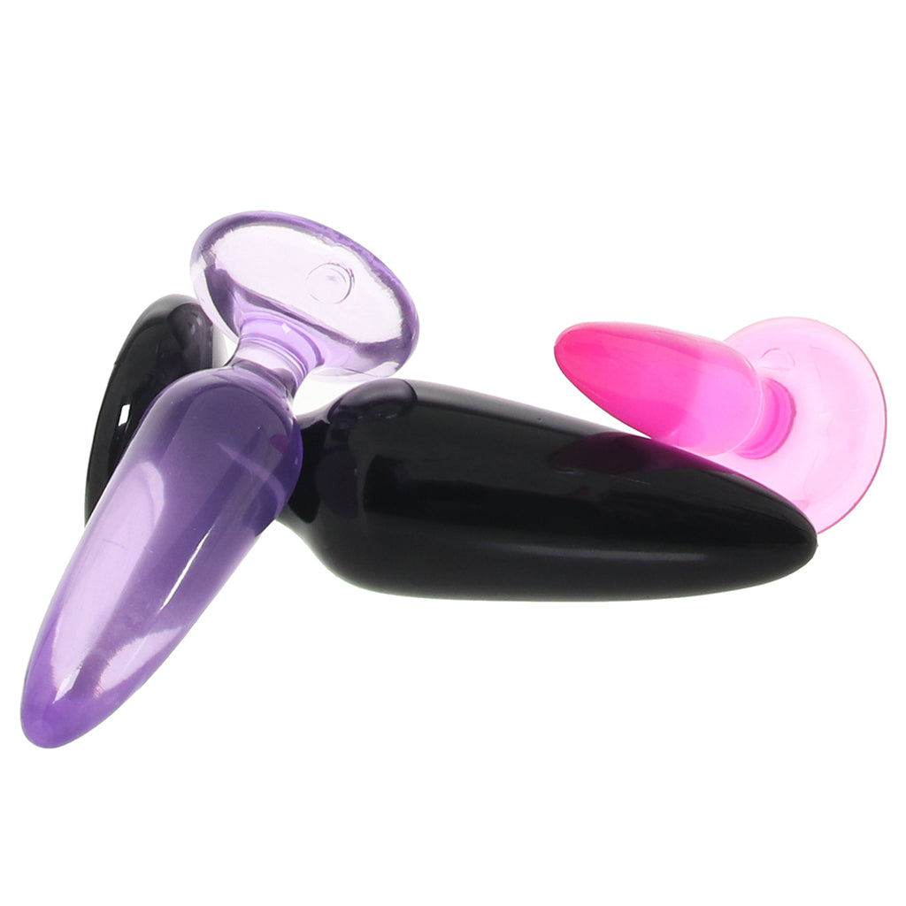 Jelly Rancher Anal Trainer Pleasure Plugs Kit - Tophatter's Adult Products Anal Sex Toys > Anal Starter Toys - Tophatter Daily Deals