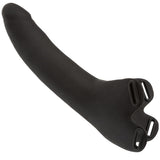 Accommodator Silicone Chin Strap Dildo in Black - Tophatter's Adult Products Dildo Sex Toys > Strap-On and Harnesses - Tophatter Daily Deals