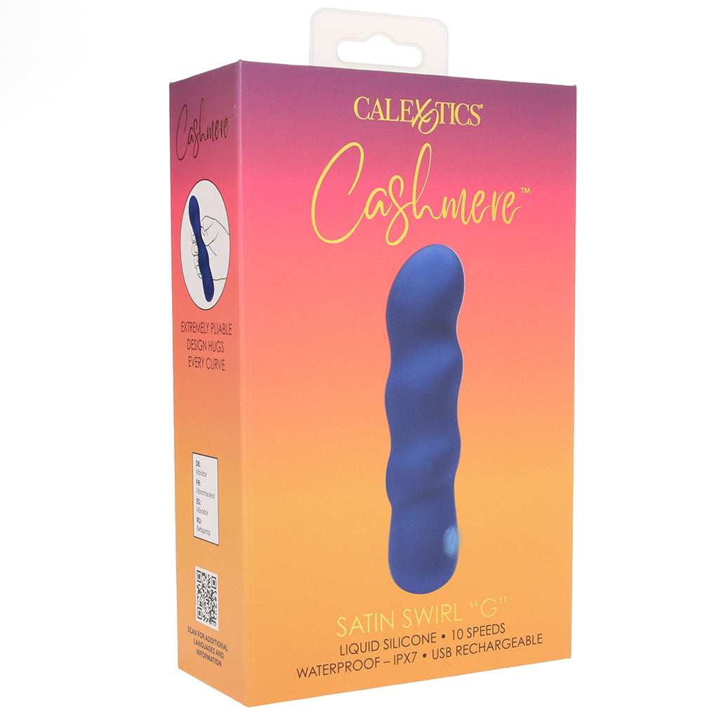 Cashmere Satin Swirl "G" Vibe Vibrators > G-Spot Vibrators - Tophatter Daily Deals