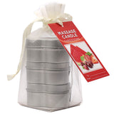 Threesome Edible Massage Candle Gift Set in Fruit Mix Sensual Love > Massage - Tophatter Daily Deals