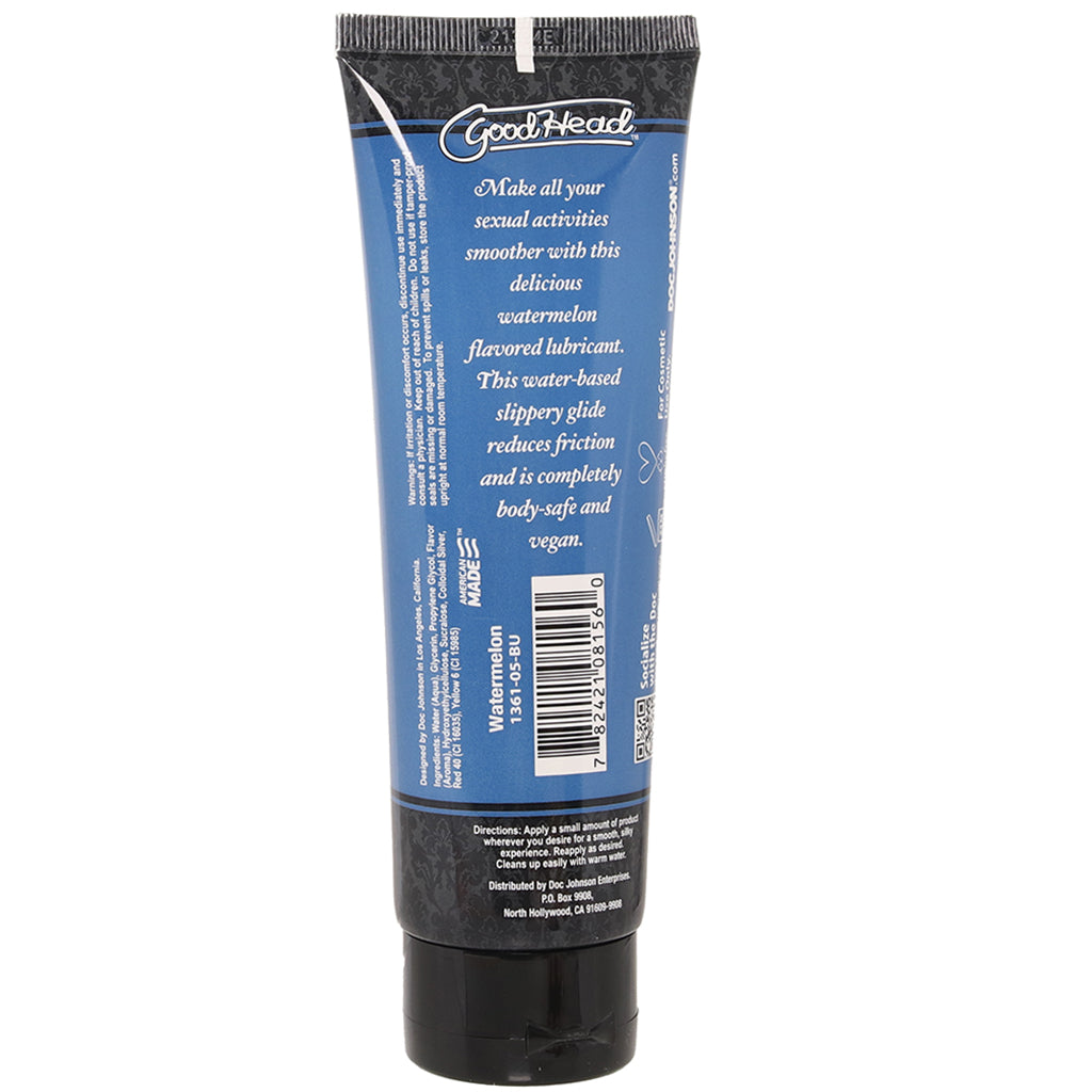 GoodHead Slick Head Glide 4oz/113g in Watermelon Lubes and Lotions > Flavored Sex Lubes - Tophatter Daily Deals