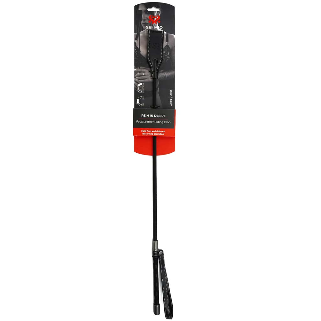 Sei Mio Rein In Desire Riding Crop - Tophatter's Adult Sex Toys Online Bondage and Fetish > Whips and Crops - Tophatter Daily Deals