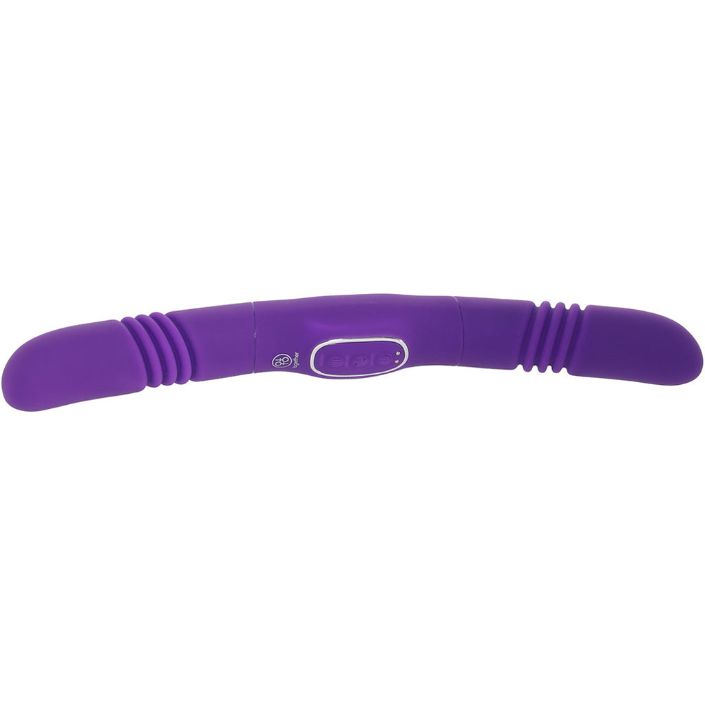 Together Double Delight Vibrating & Thrusting Dildo - Tophatter's Vibrator Deals Online Dildo Sex Toys > Double Ended Dildos - Tophatter Daily Deals